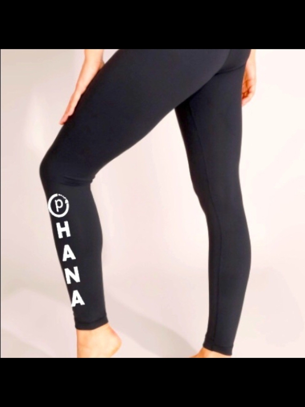 OHANA Black Logo Leggings